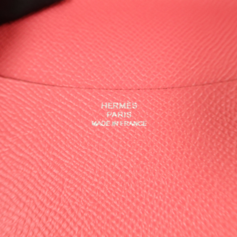 HERMES Epsom皮革Simple GM Agenda Cover議程封面Rose Azalee-5