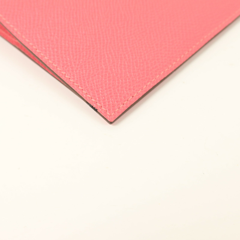 HERMES Epsom皮革Simple GM Agenda Cover議程封面Rose Azalee-8