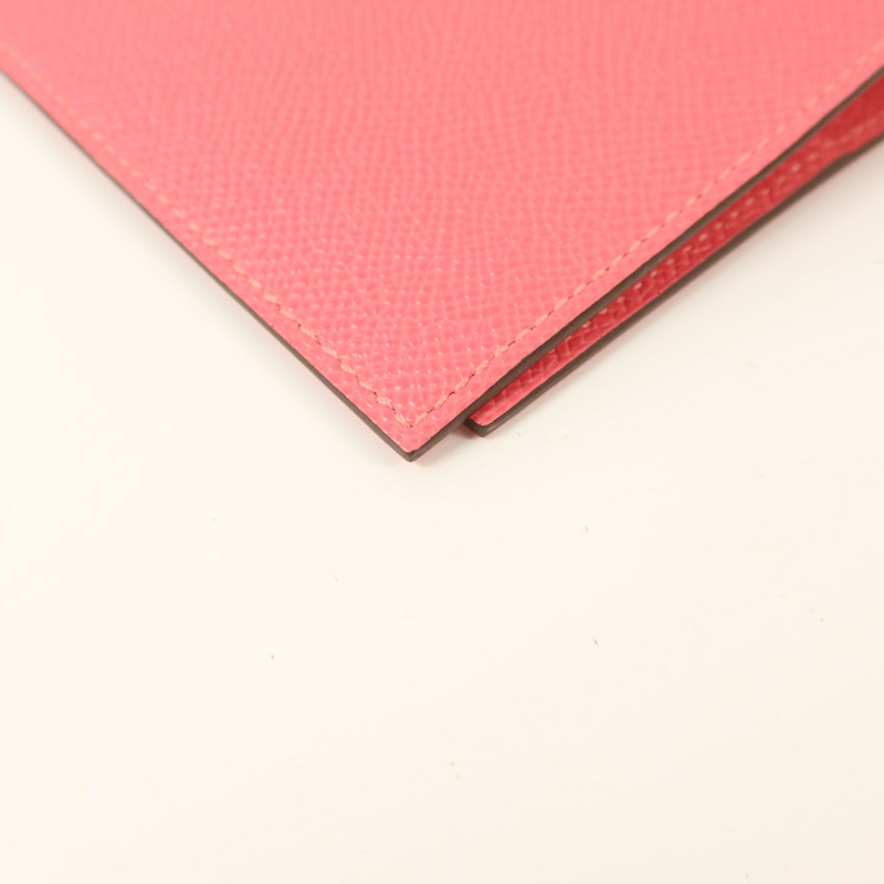 HERMES Epsom皮革Simple GM Agenda Cover議程封面Rose Azalee-9