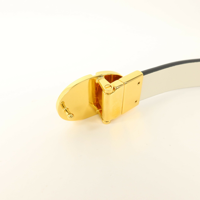 Dior 牛皮皮革Reversible Belt皮帶-4