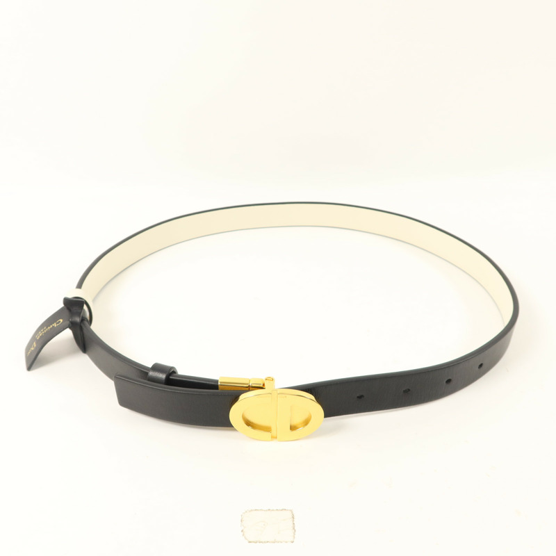 Dior 牛皮皮革Reversible Belt皮帶-5