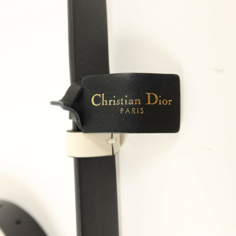 Dior 牛皮皮革Reversible Belt皮帶-6