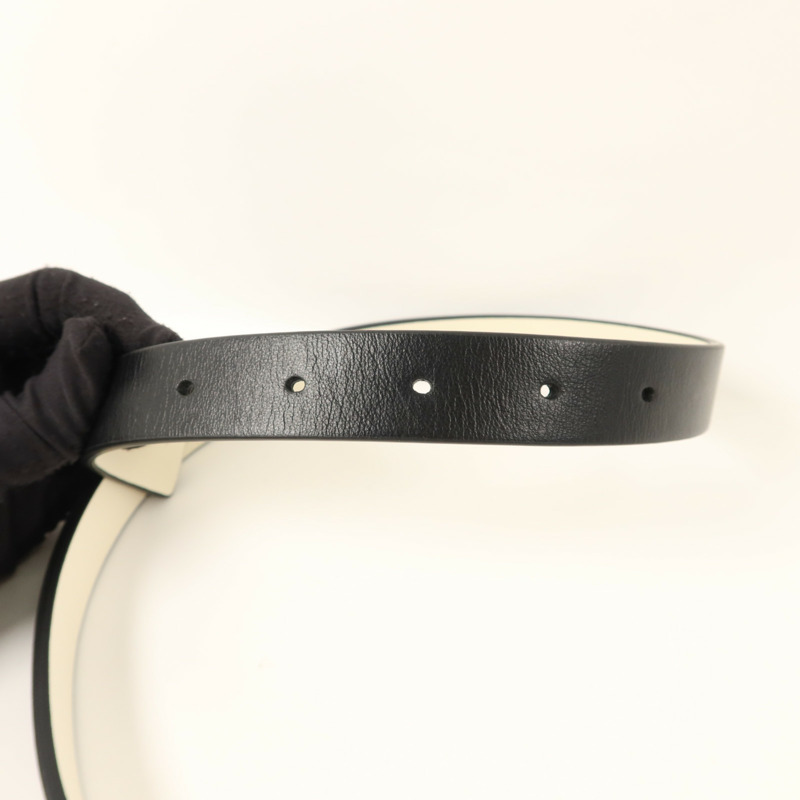 Dior 牛皮皮革Reversible Belt皮帶-9