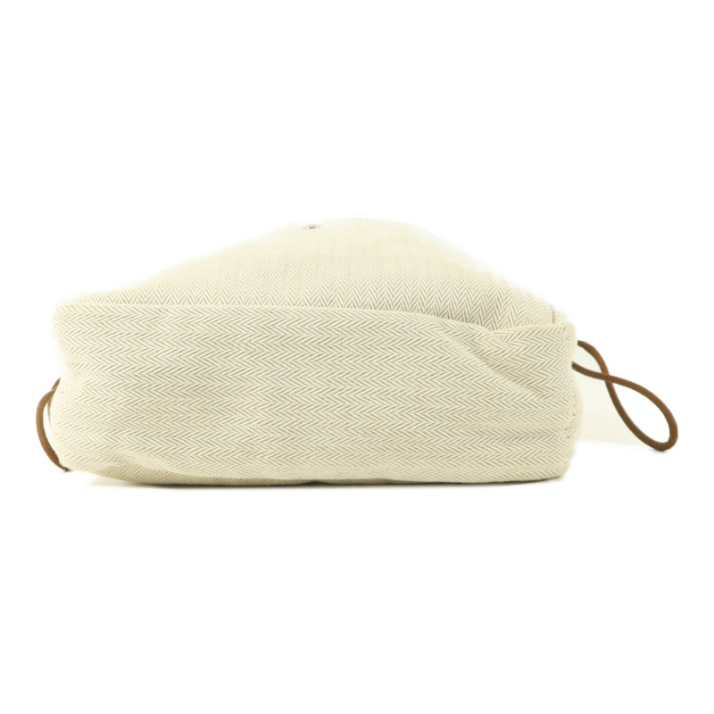 HERMES 帆布/Barenia皮革Fourbi 20 Pouch手拿包Naturel/Fauve-3