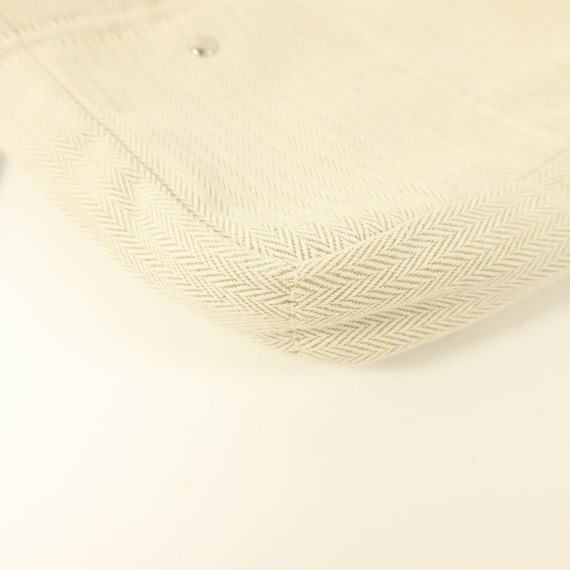 HERMES 帆布/Barenia皮革Fourbi 20 Pouch手拿包Naturel/Fauve-10
