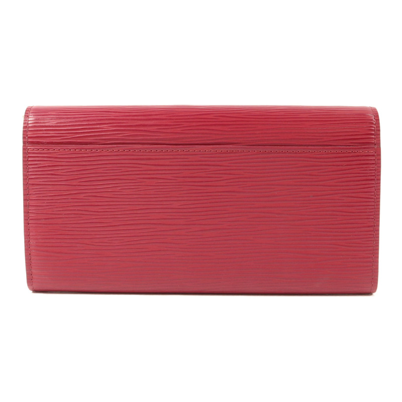 LOUIS VUITTON Epi Portefeuille Sarah Long wallet長錢包-1