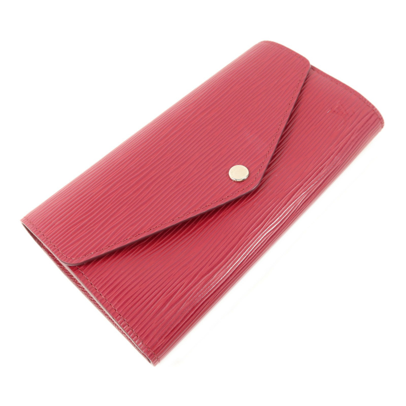 LOUIS VUITTON Epi Portefeuille Sarah Long wallet長錢包-2