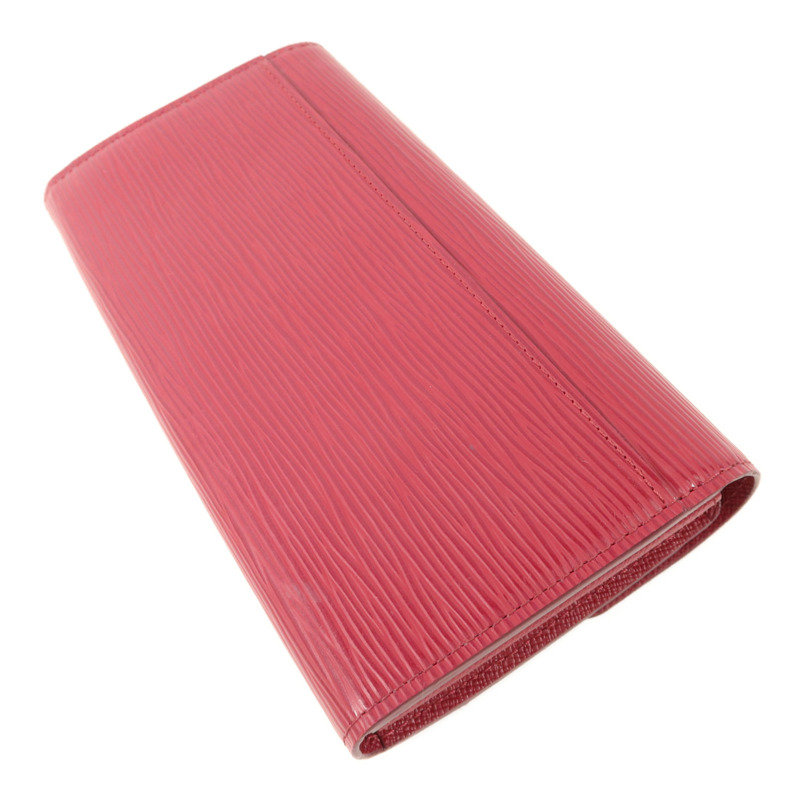 LOUIS VUITTON Epi Portefeuille Sarah Long wallet長錢包-3