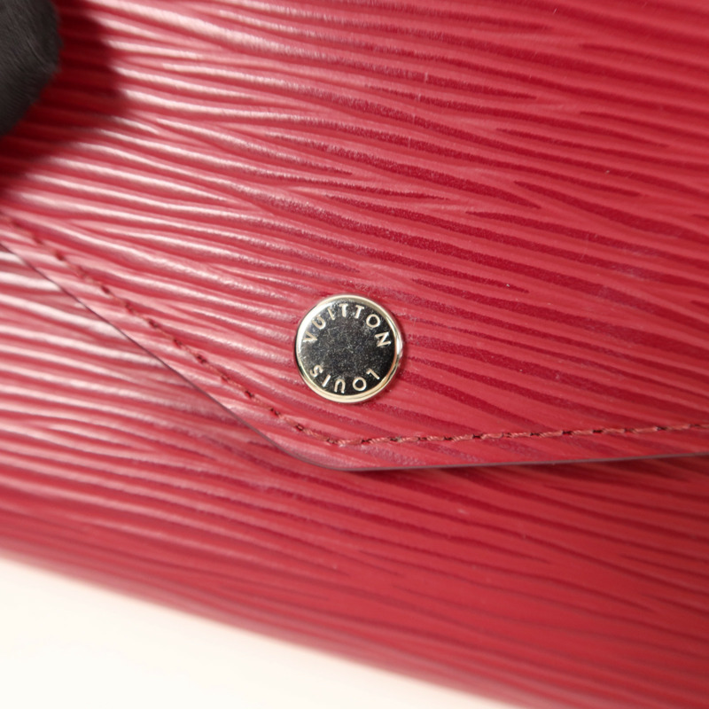 LOUIS VUITTON Epi Portefeuille Sarah Long wallet長錢包-8