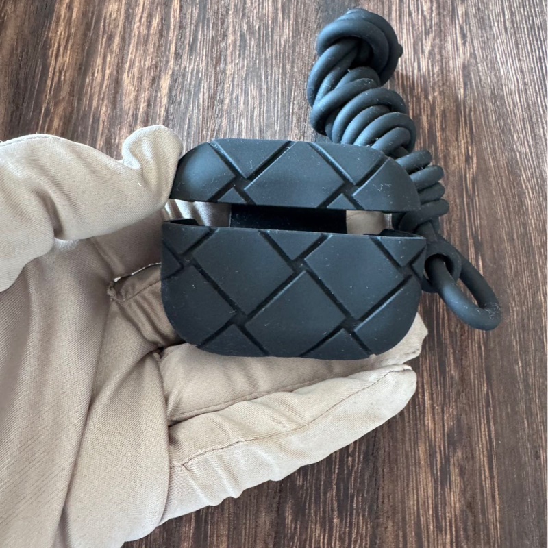 Bottega Veneta 耳機套 黑色-1
