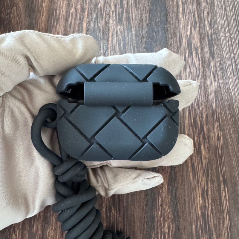 Bottega Veneta 耳機套 黑色-3