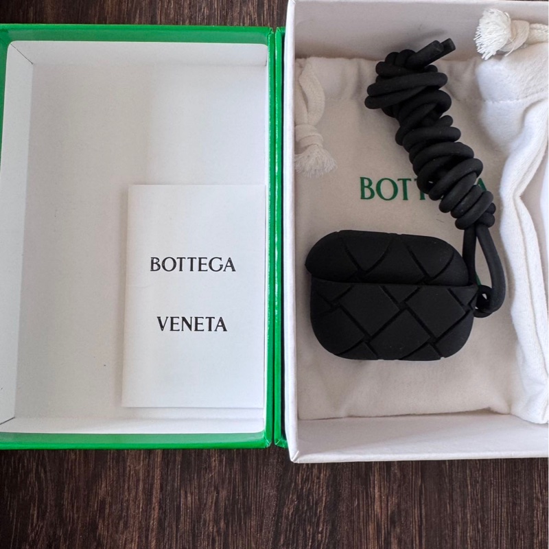 Bottega Veneta 耳機套 黑色-7