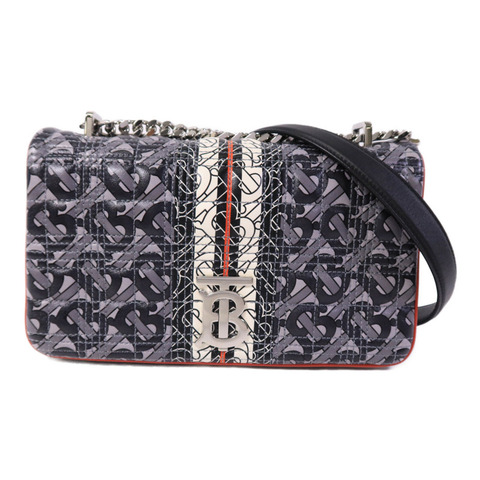 BURBERRY 羊皮皮革Chain Shoulder Bag鏈帶肩背袋