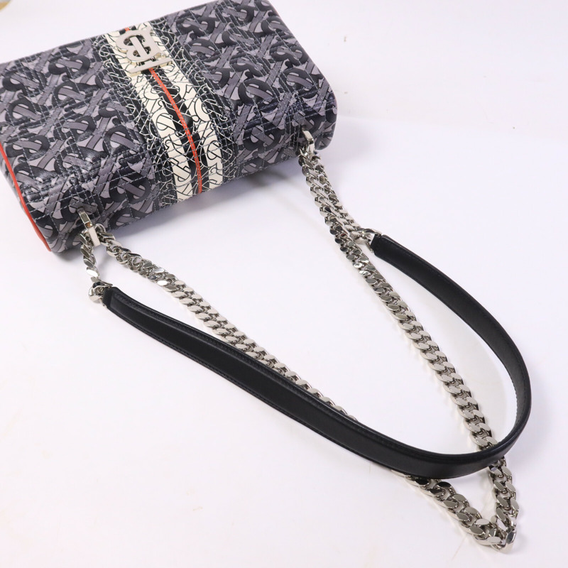 BURBERRY 羊皮皮革Chain Shoulder Bag鏈帶肩背袋-8