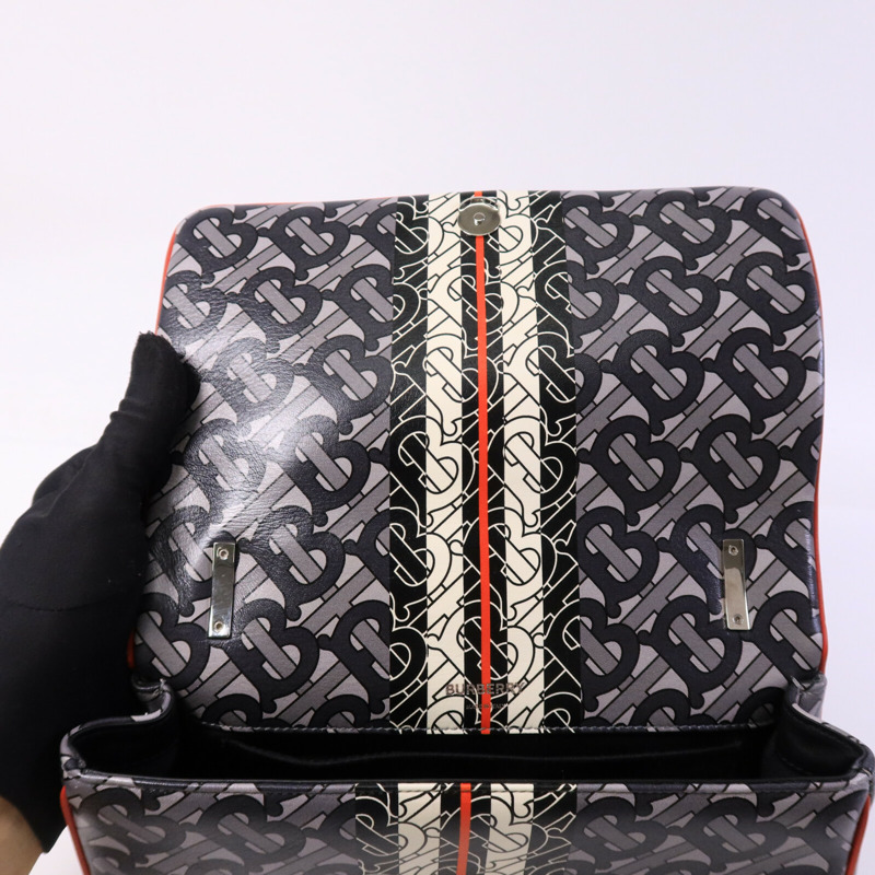 BURBERRY 羊皮皮革Chain Shoulder Bag鏈帶肩背袋-14