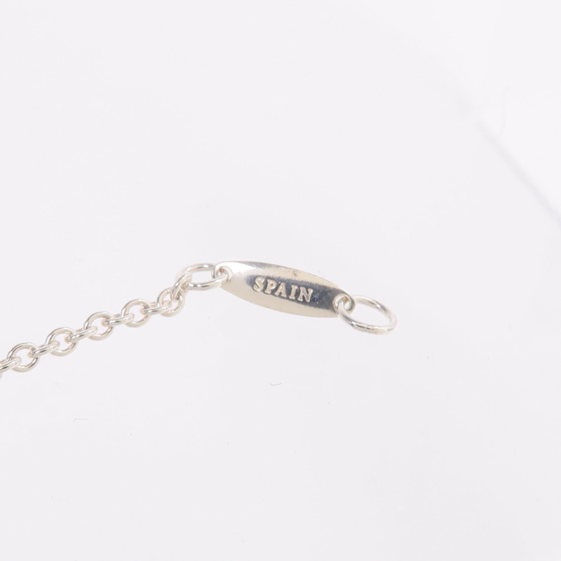 TIFFANY＆CO 925純銀Elsa Peretti Bean Design Bracelet手鏈-7