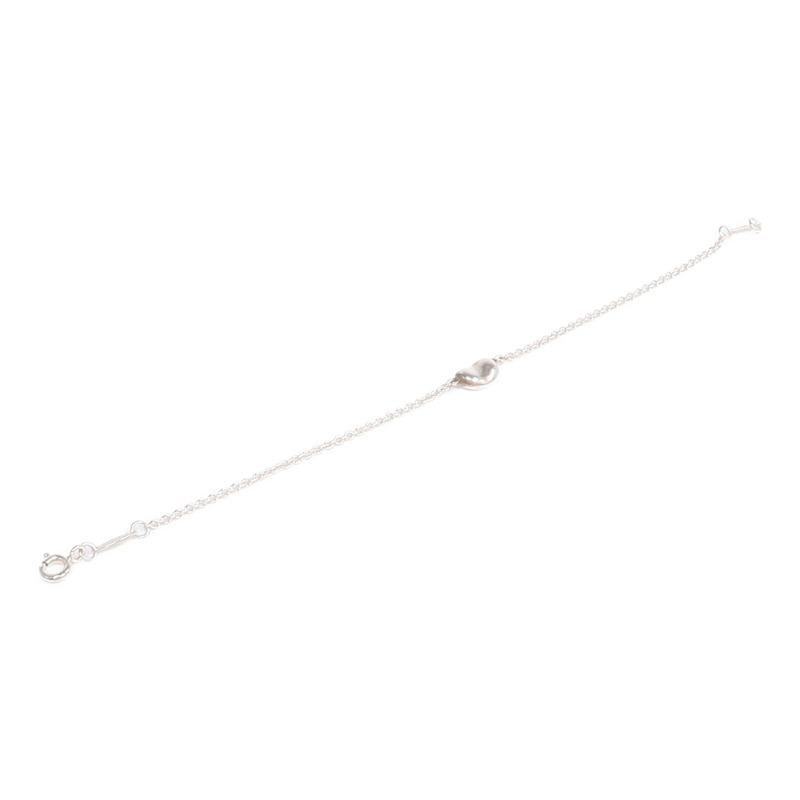 TIFFANY＆CO 925純銀Elsa Peretti Bean Design Bracelet手鏈-9