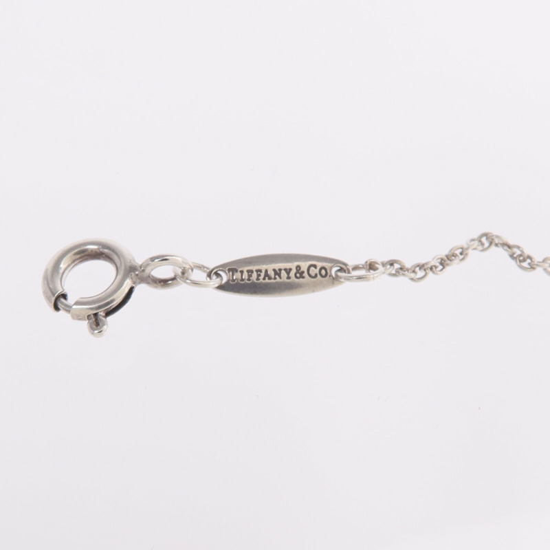 TIFFANY＆CO 925純銀Elsa Peretti Bean Pendant項鍊-8