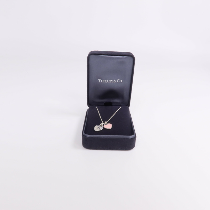 TIFFANY＆CO 925純銀Return To Tiffany Heart Pendant項鍊-7
