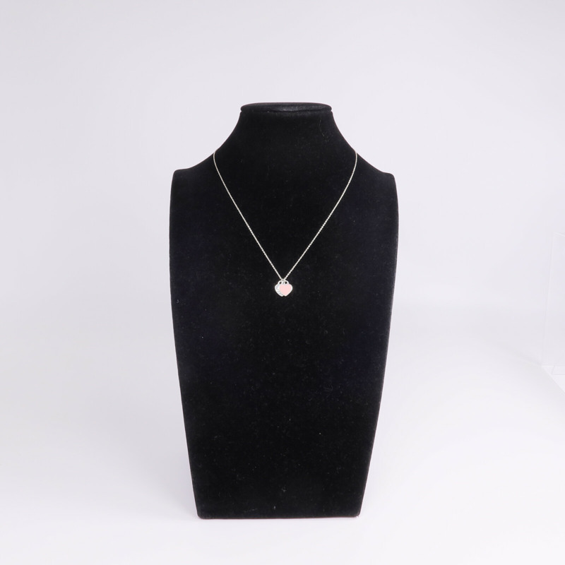 TIFFANY＆CO 925純銀Return To Tiffany Heart Pendant項鍊-8