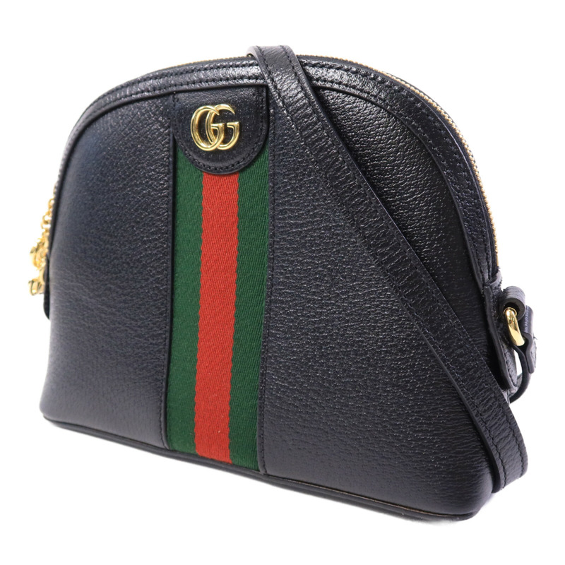 GUCCI 牛皮皮革Ophidia Shoulder Bag金扣肩背袋-2