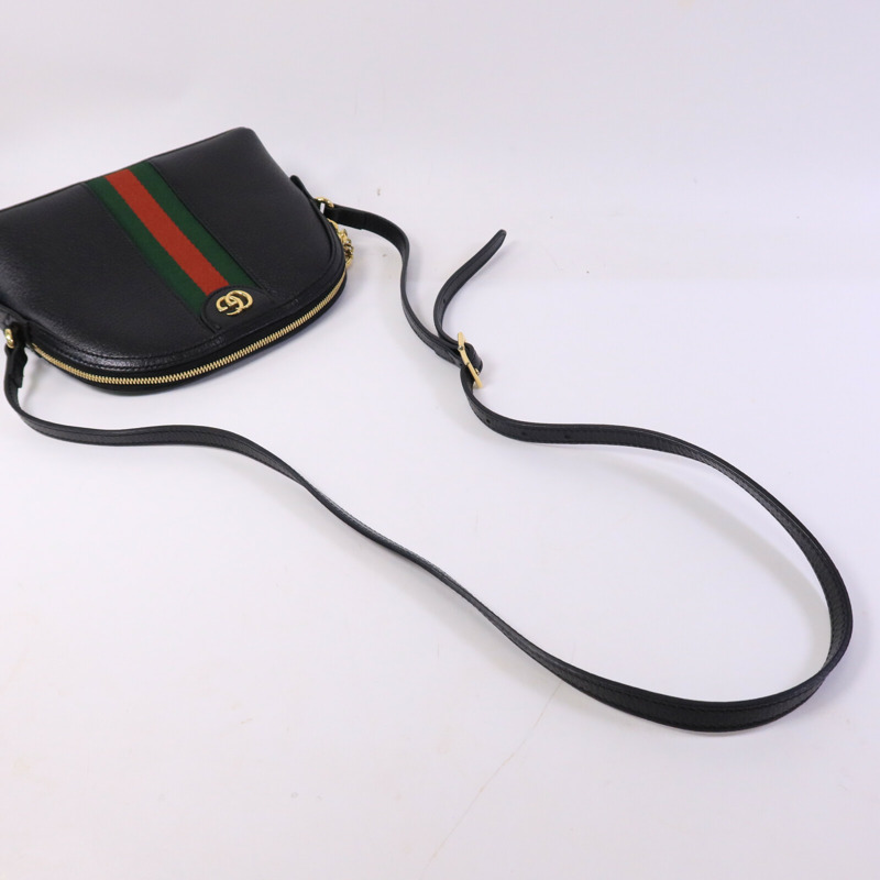 GUCCI 牛皮皮革Ophidia Shoulder Bag金扣肩背袋-9