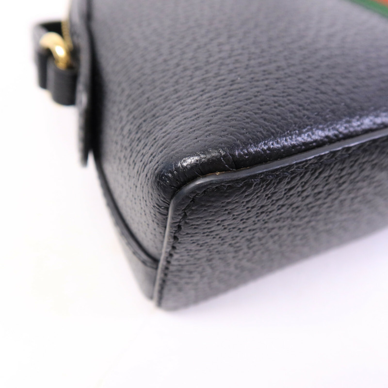 GUCCI 牛皮皮革Ophidia Shoulder Bag金扣肩背袋-13