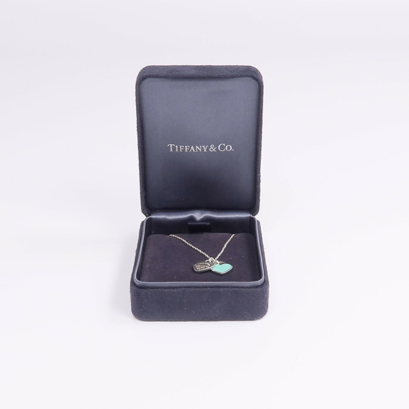 TIFFANY＆CO 925純銀Return To Tiffany Heart Pendant項鍊-8