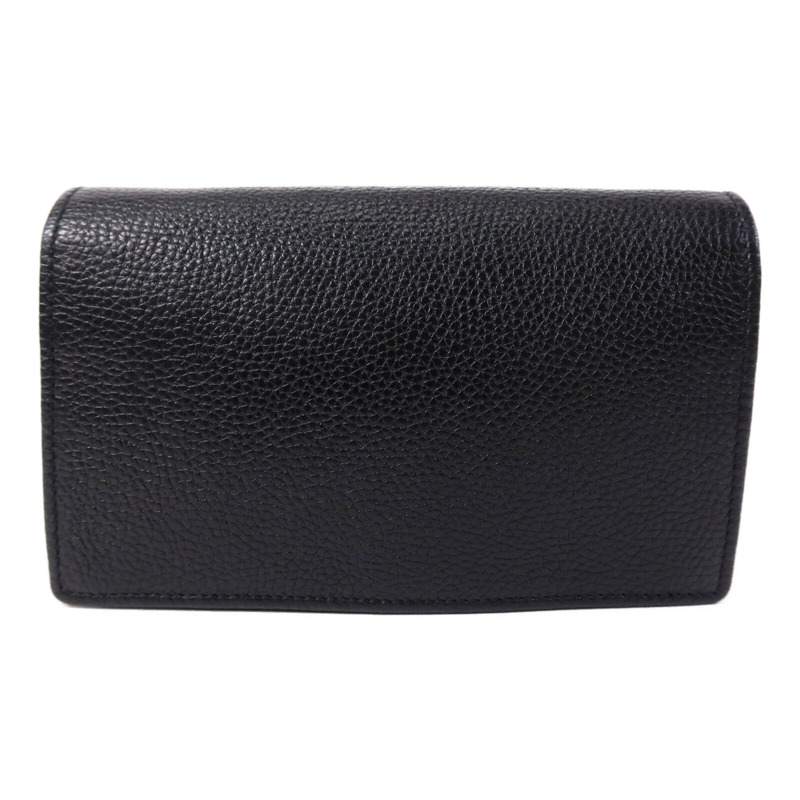 GUCCI 牛皮皮革Wallet On Chain金扣肩背袋-1