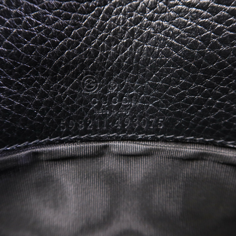 GUCCI 牛皮皮革Wallet On Chain金扣肩背袋-5