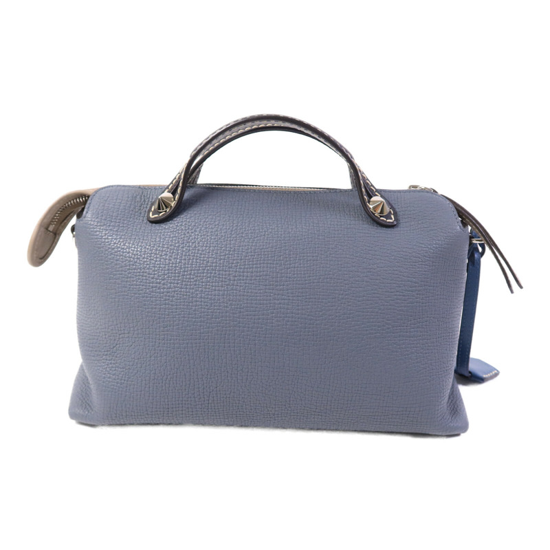 FENDI 牛皮皮革By The Way銀扣手挽肩背兩用袋-1