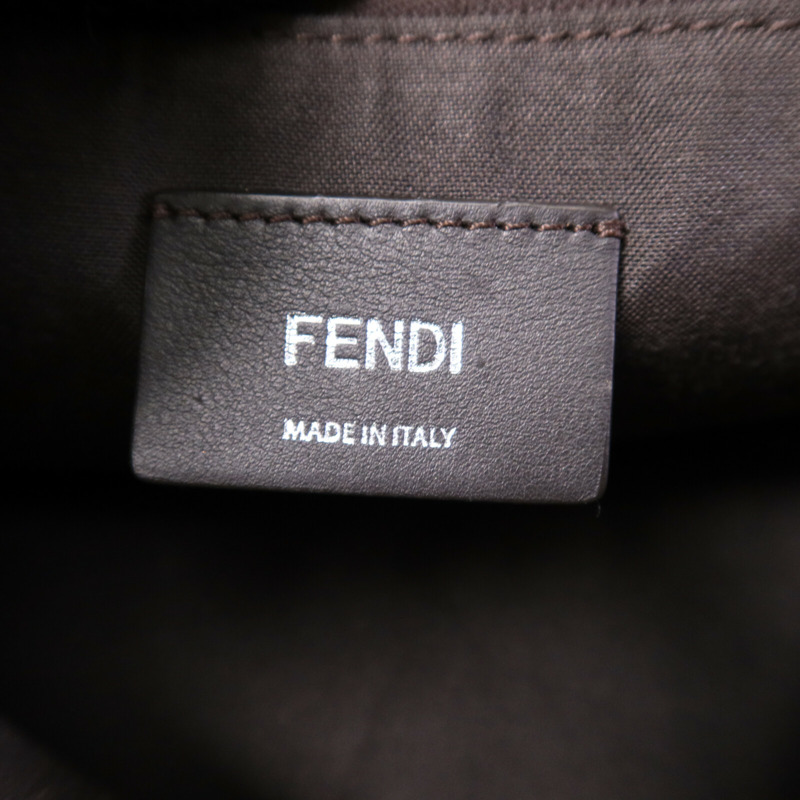 FENDI 牛皮皮革By The Way銀扣手挽肩背兩用袋-5