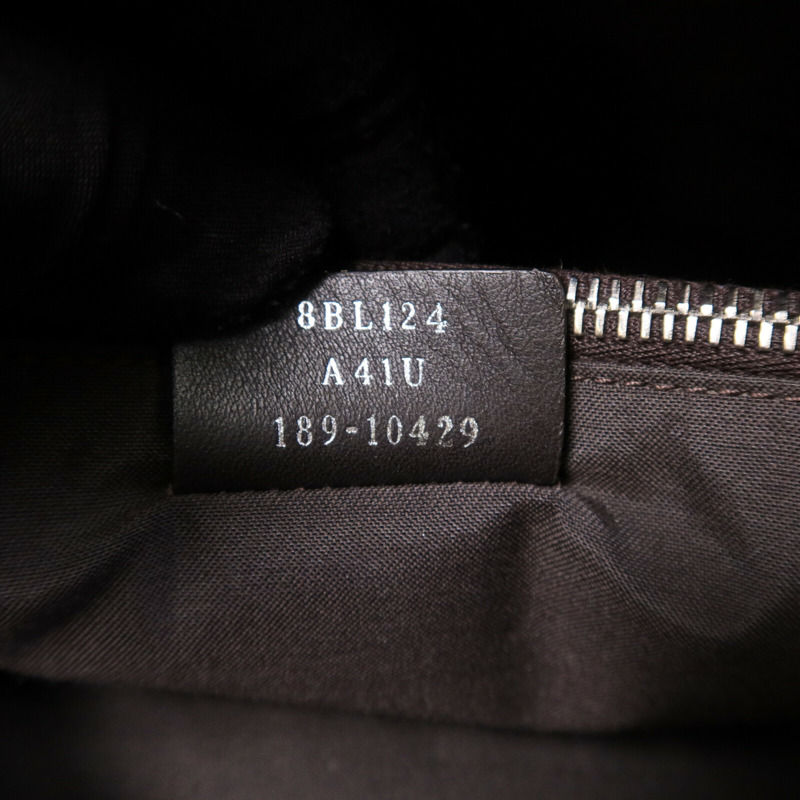 FENDI 牛皮皮革By The Way銀扣手挽肩背兩用袋-7