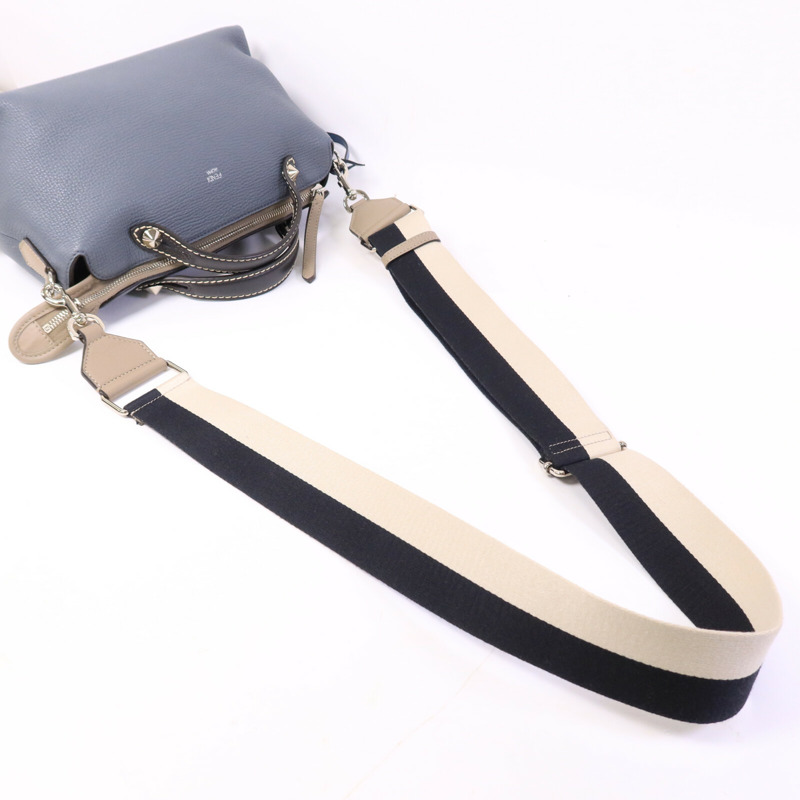 FENDI 牛皮皮革By The Way銀扣手挽肩背兩用袋-8
