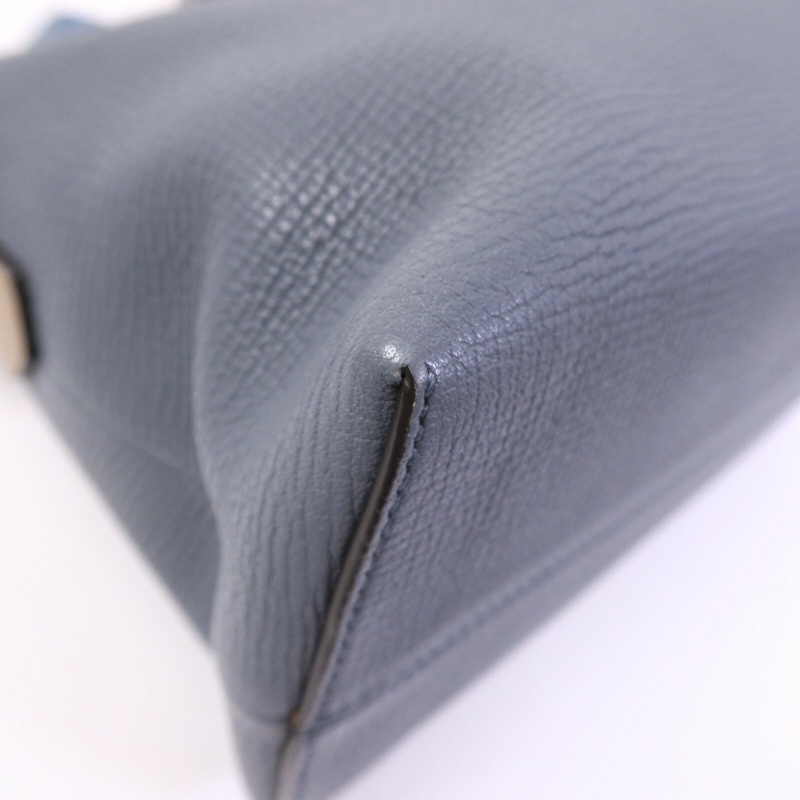 FENDI 牛皮皮革By The Way銀扣手挽肩背兩用袋-11