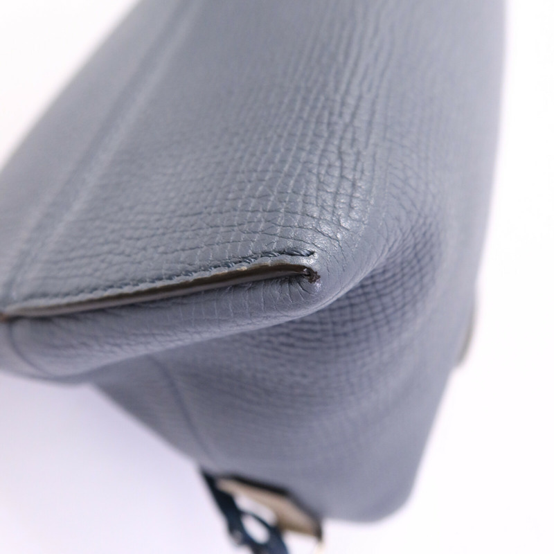 FENDI 牛皮皮革By The Way銀扣手挽肩背兩用袋-12