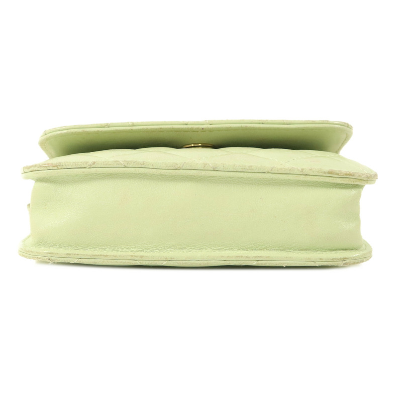 CHANEL 羊皮皮革Pearl Crush Mini Flap Bag鏈帶肩背袋-3