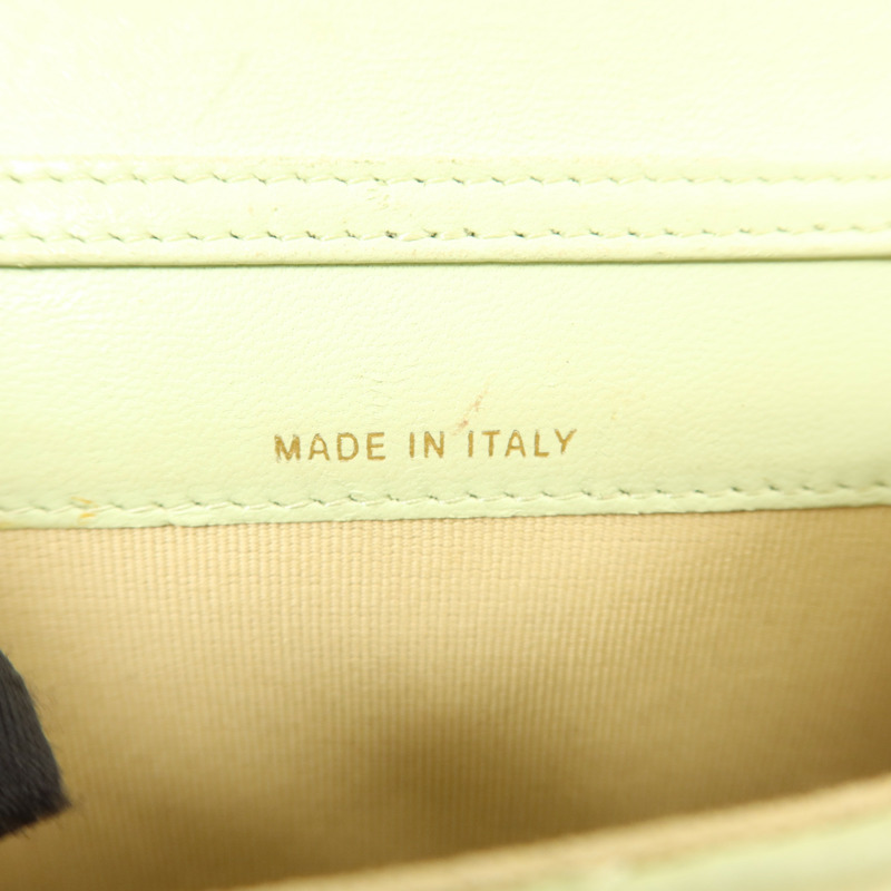 CHANEL 羊皮皮革Pearl Crush Mini Flap Bag鏈帶肩背袋-6