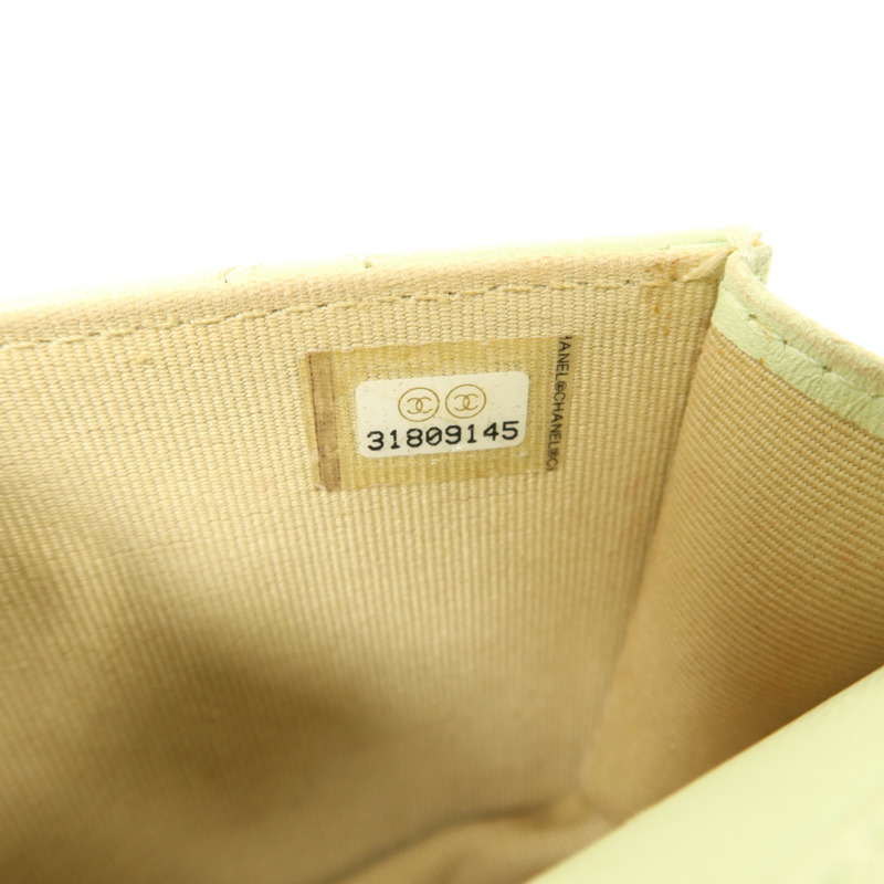 CHANEL 羊皮皮革Pearl Crush Mini Flap Bag鏈帶肩背袋-7