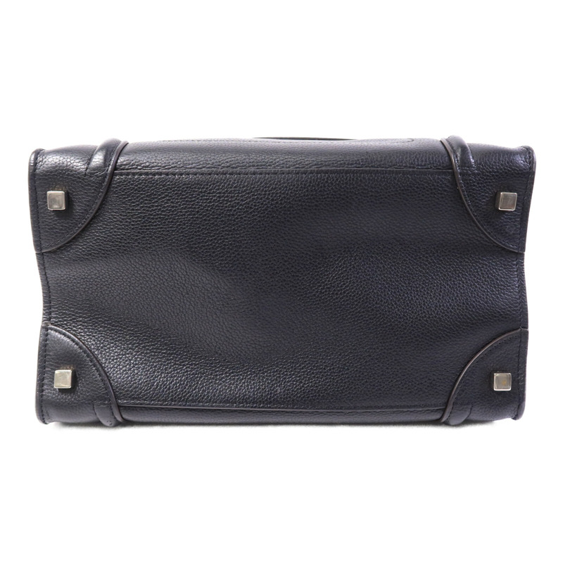 CELINE 牛皮皮革Mini Luggage手挽袋-3