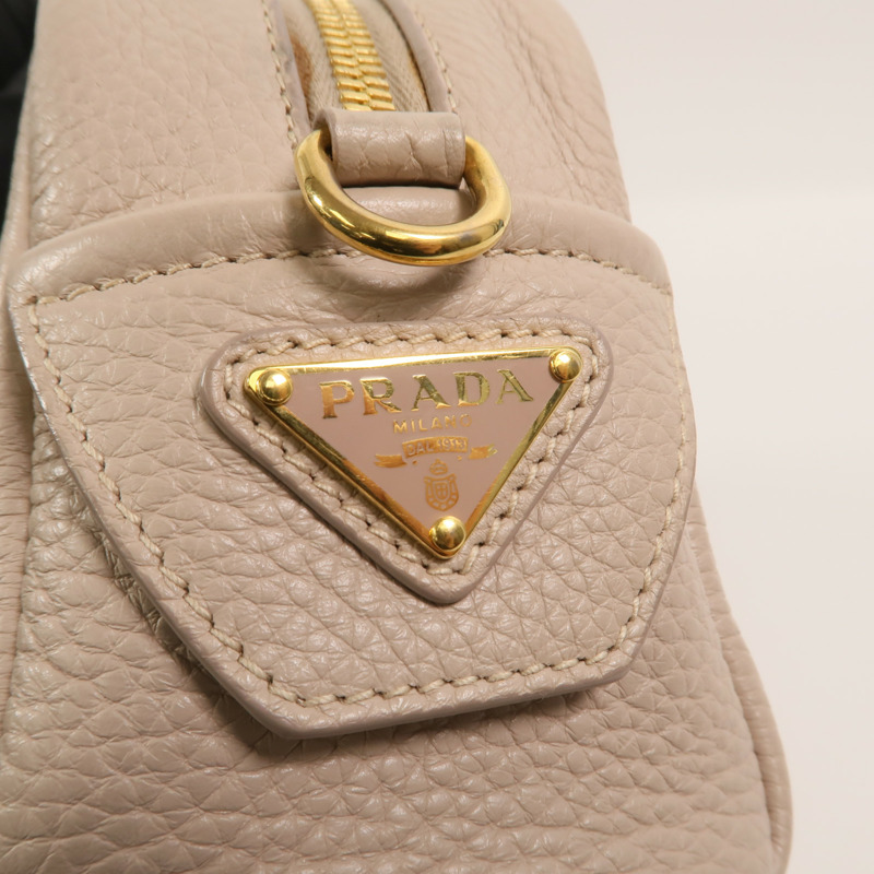 PRADA 牛皮皮革Shoulder Bag肩背袋-8