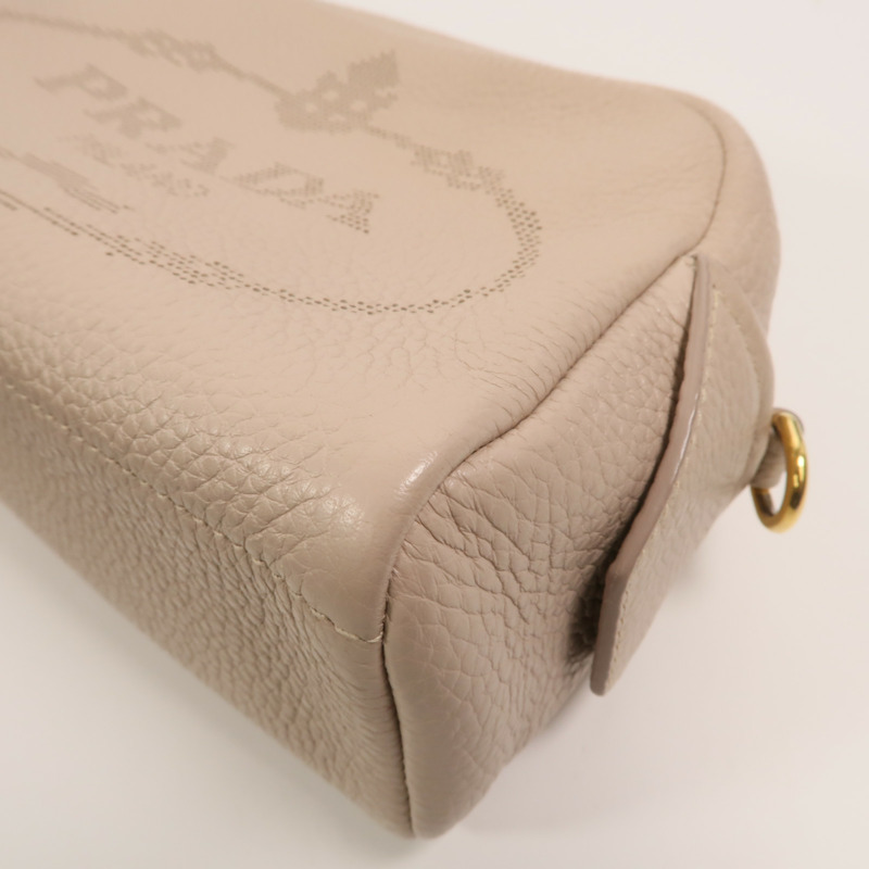 PRADA 牛皮皮革Shoulder Bag肩背袋-12