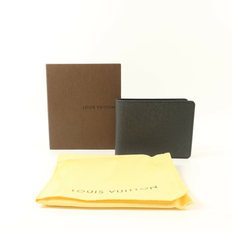 LOUIS VUITTON Taiga Multiple Wallet錢包-8