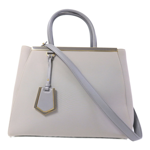 FENDI 帆布Hand Bag金扣手挽肩背兩用袋