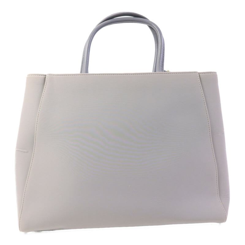 FENDI 帆布Hand Bag金扣手挽肩背兩用袋-1