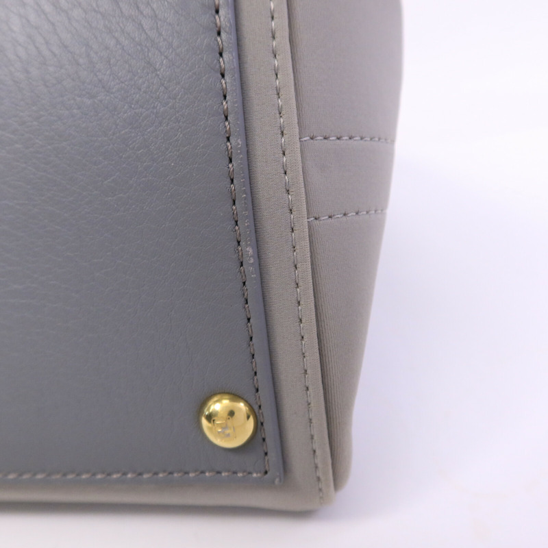 FENDI 帆布Hand Bag金扣手挽肩背兩用袋-15