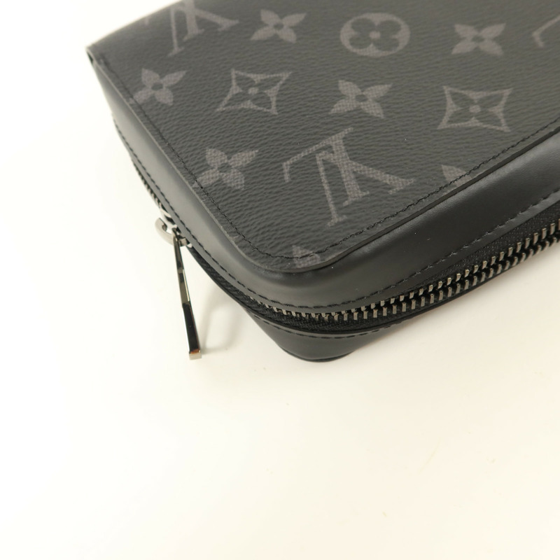 LOUIS VUITTON Monogram Eclipse Zippy XL Wallet長錢包-10