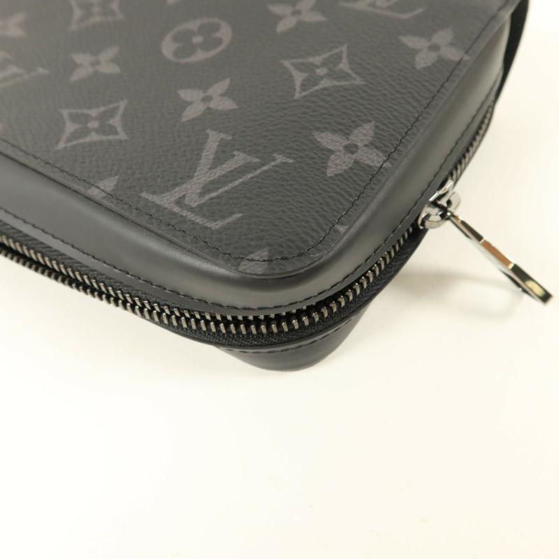 LOUIS VUITTON Monogram Eclipse Zippy XL Wallet長錢包-12