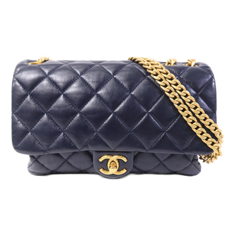 CHANEL 羊皮皮革Chain Shoulder Bag肩背袋