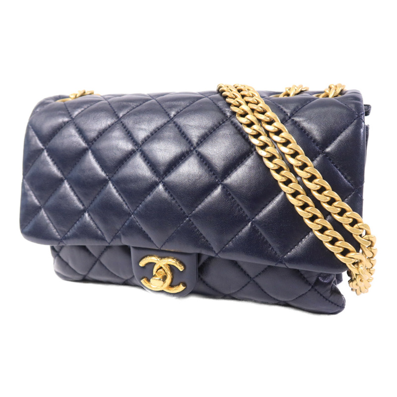 CHANEL 羊皮皮革Chain Shoulder Bag肩背袋-2